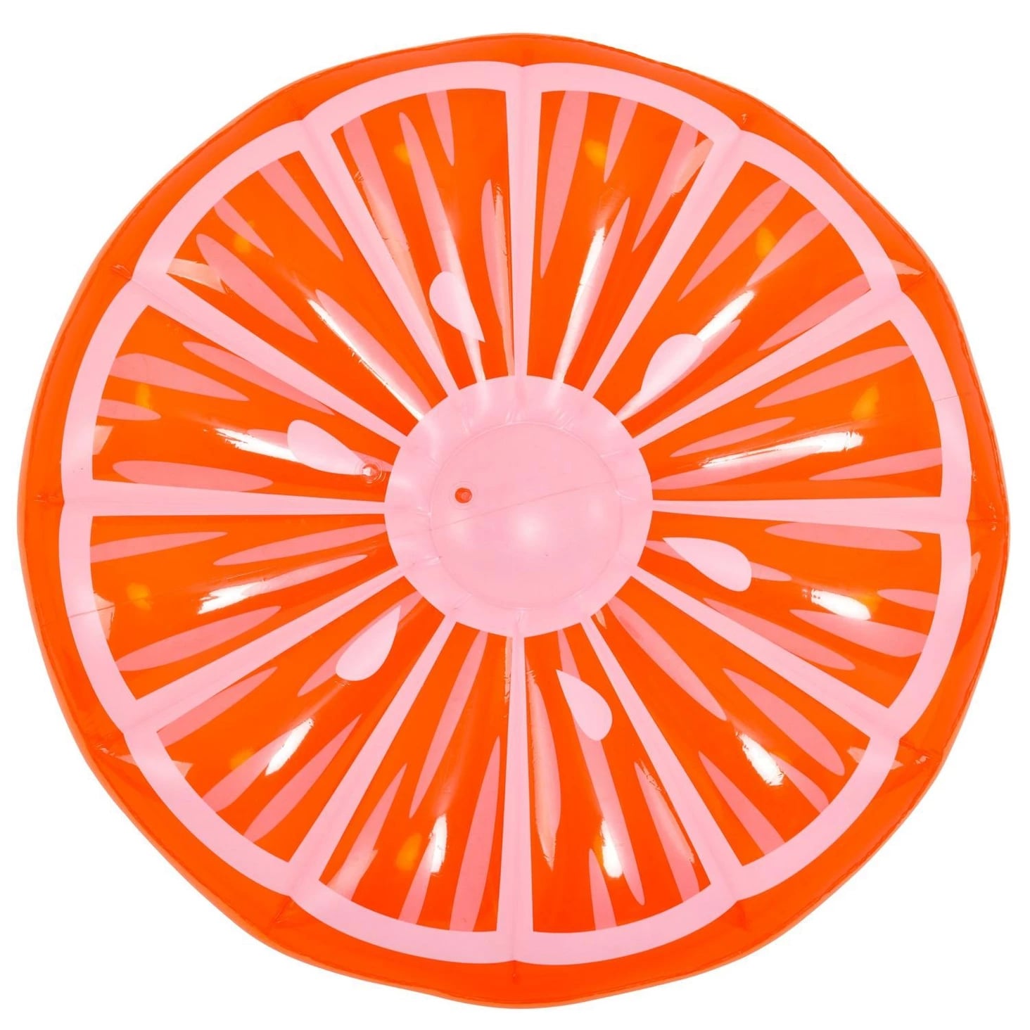 Orange slice cheap pool float