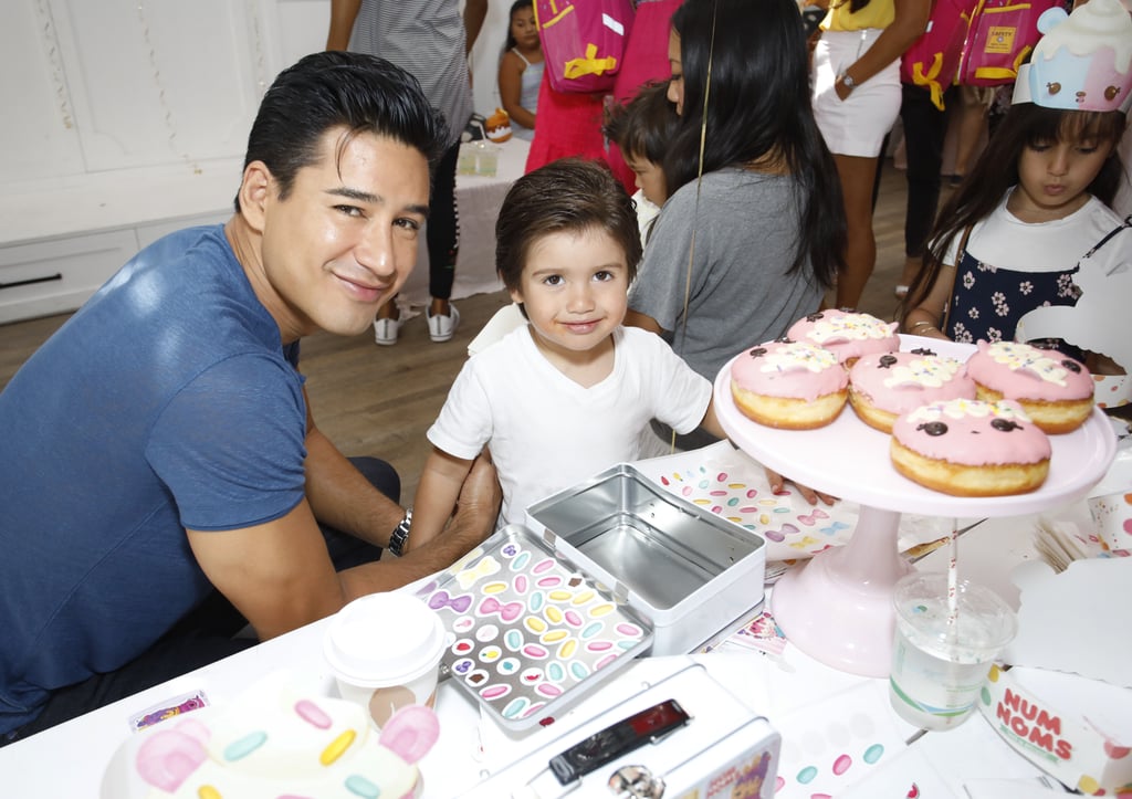 Tiffani Thiessen and Mario Lopez With Their Kids July 2017