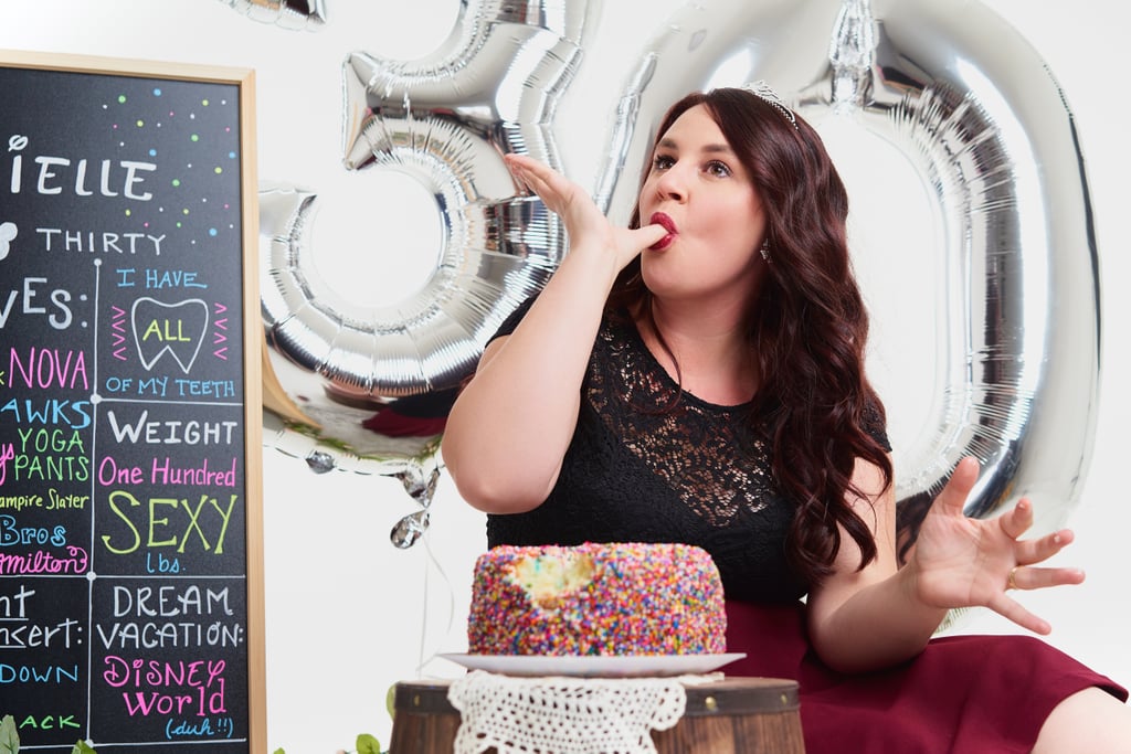 30th Birthday Cake Smash Photo Shoot