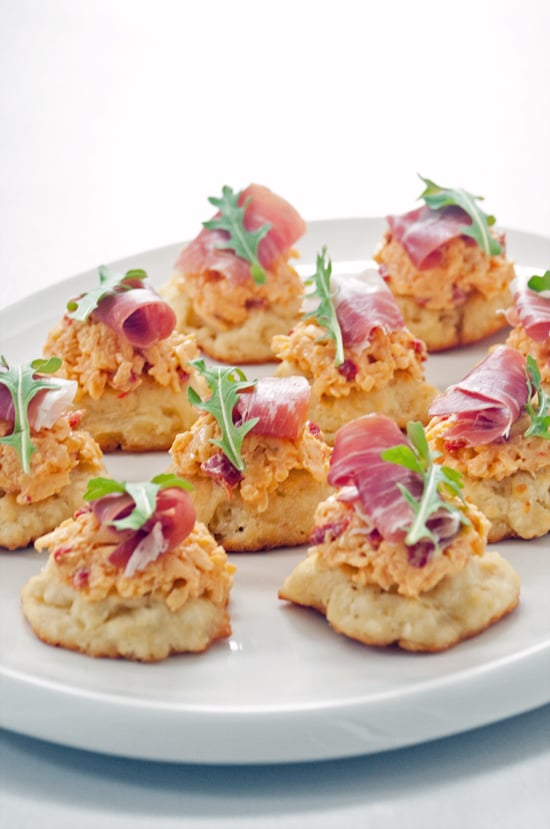 Pimento Cheese and Prosciutto Biscuits