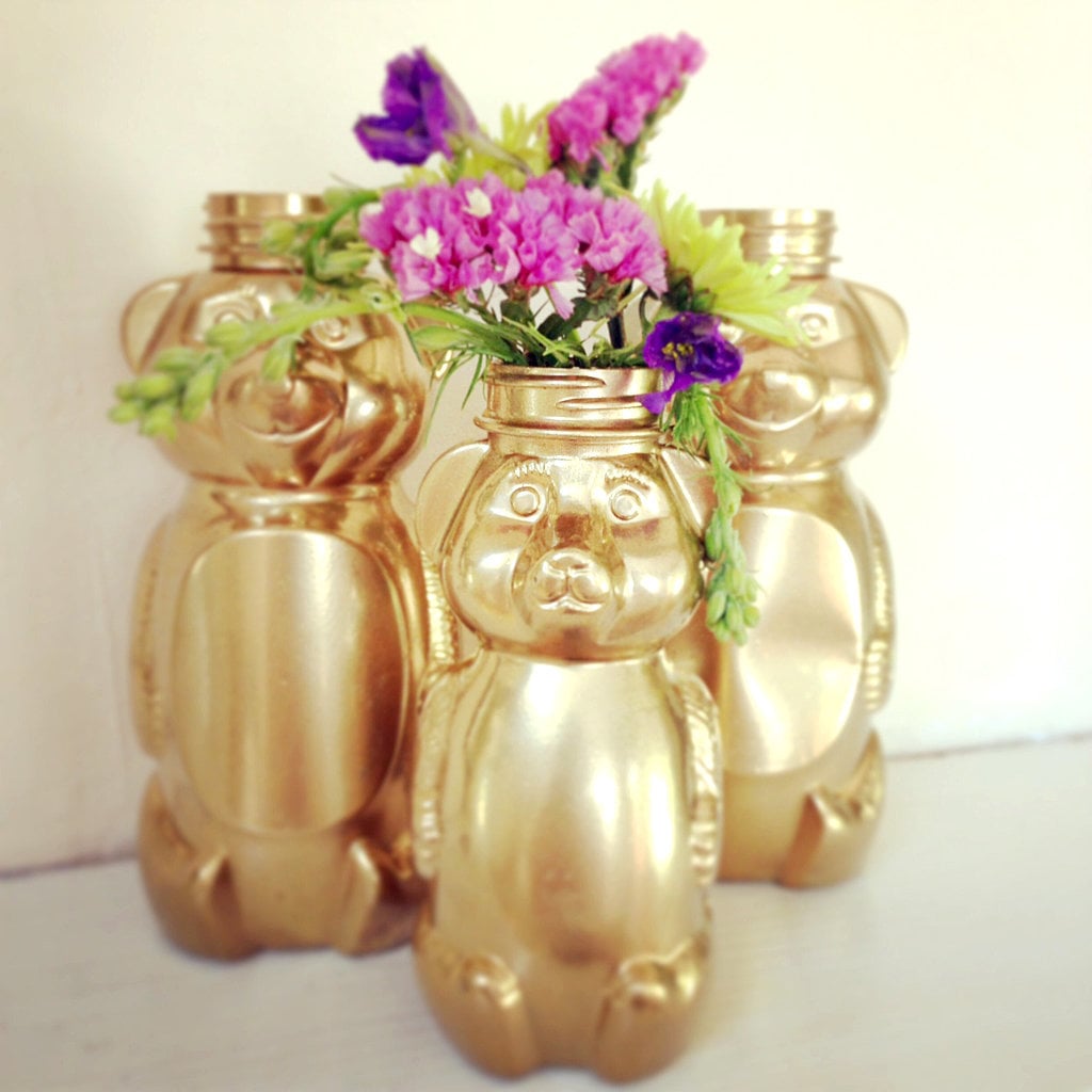 DIY镀金蜂蜜的熊