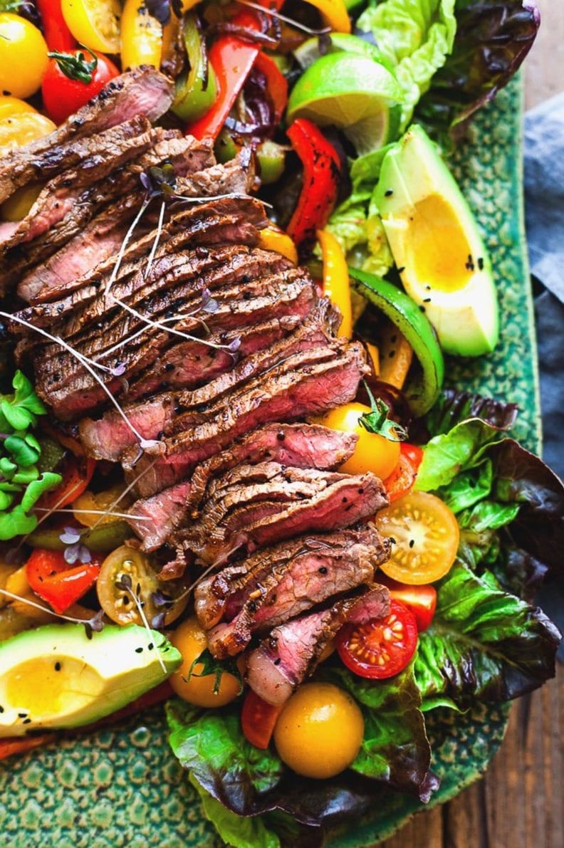 Fajita Salad With Steak