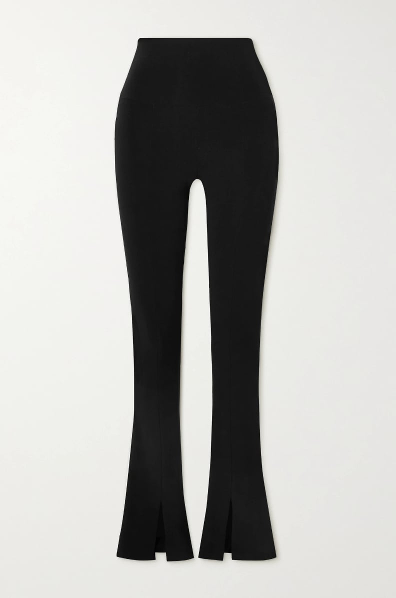 Dallonan Flare Yoga Pants Women Leggings Soft High Waisted Pants White and  Black Winter Penguin at  Women's Clothing store