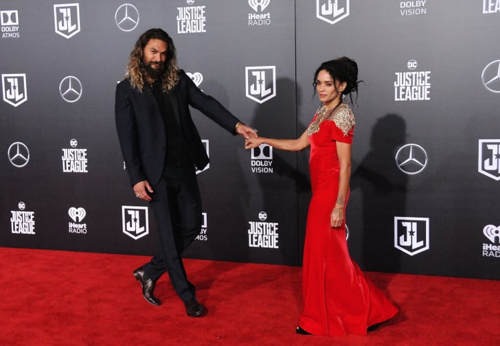 Jason Momoa And Lisa Bonet At Justice League Premiere 2017 Popsugar Celebrity Uk Photo 6