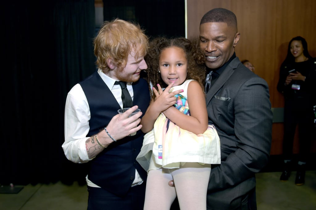 Ed Sheeran | Jamie Foxx's Daughter at the 2015 Grammys | Pictures | POPSUGAR Celebrity Photo 8