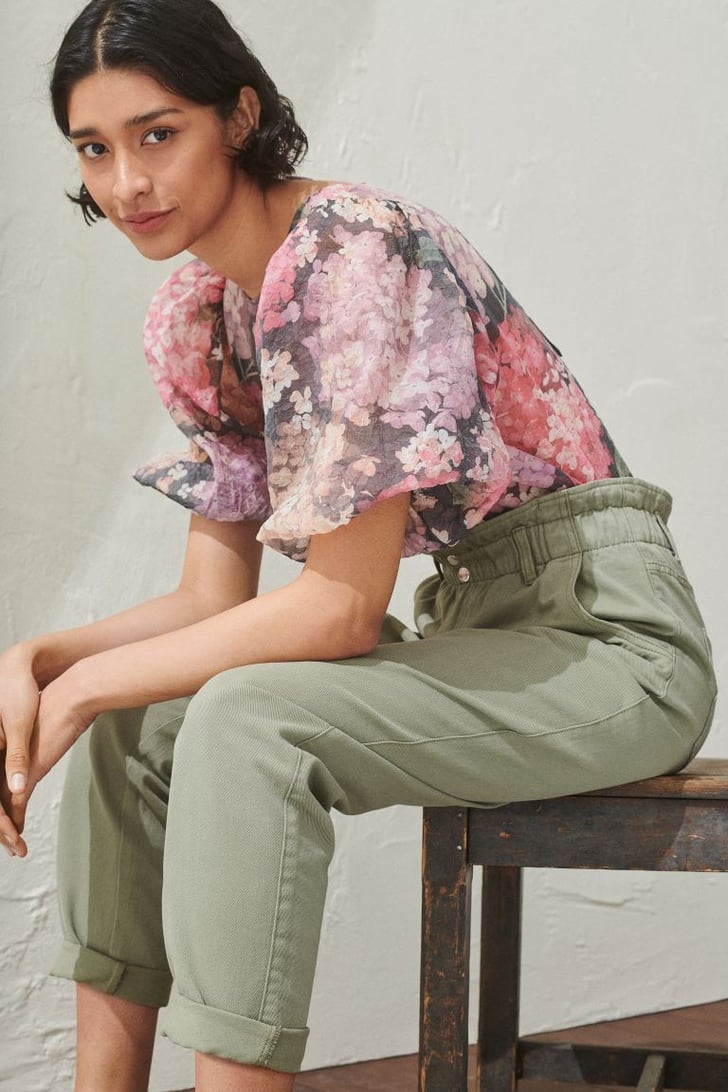 paper bag pants h&m