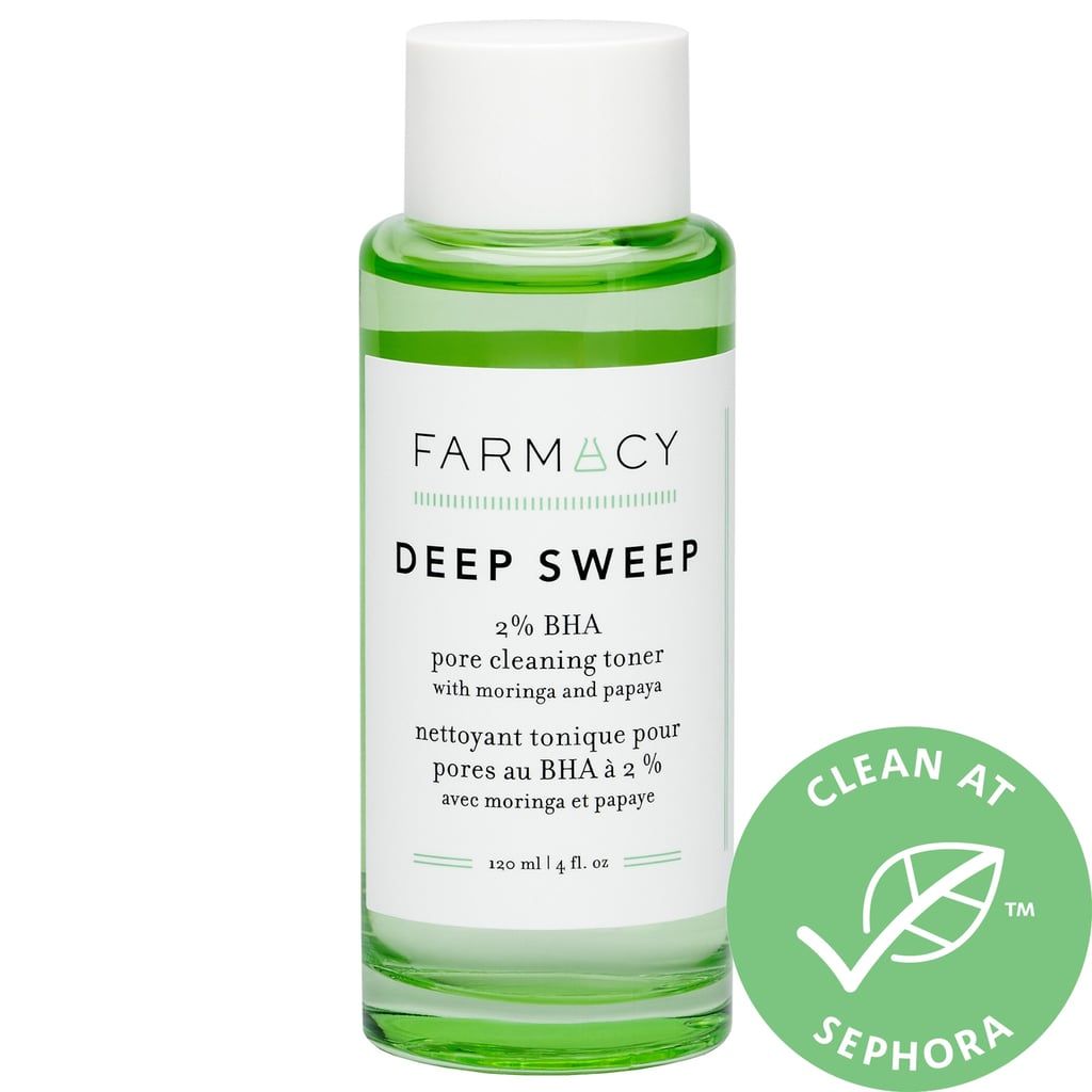 Farmacy Deep Sweep 2% BHA Pore Cleaning Toner with Moringa + Papaya