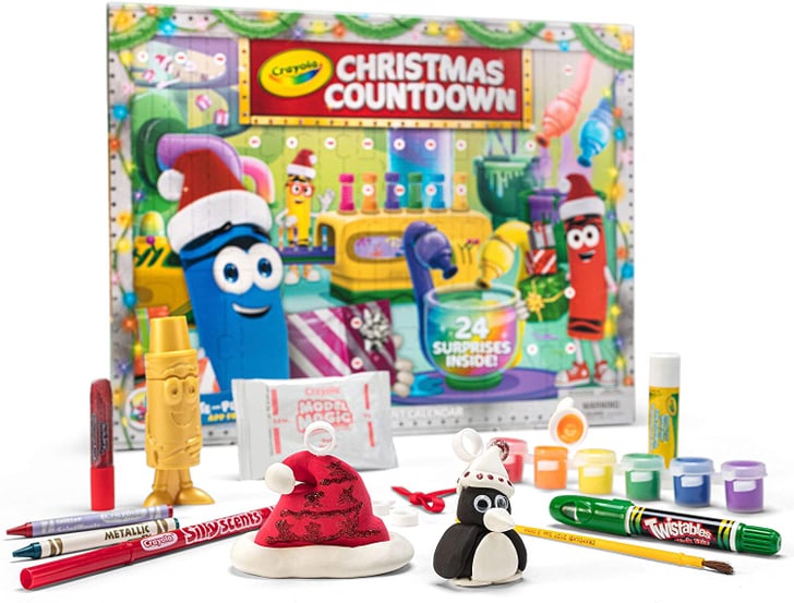 A Creative Advent Calendar For Kids Crayola Kids Christmas Countdown