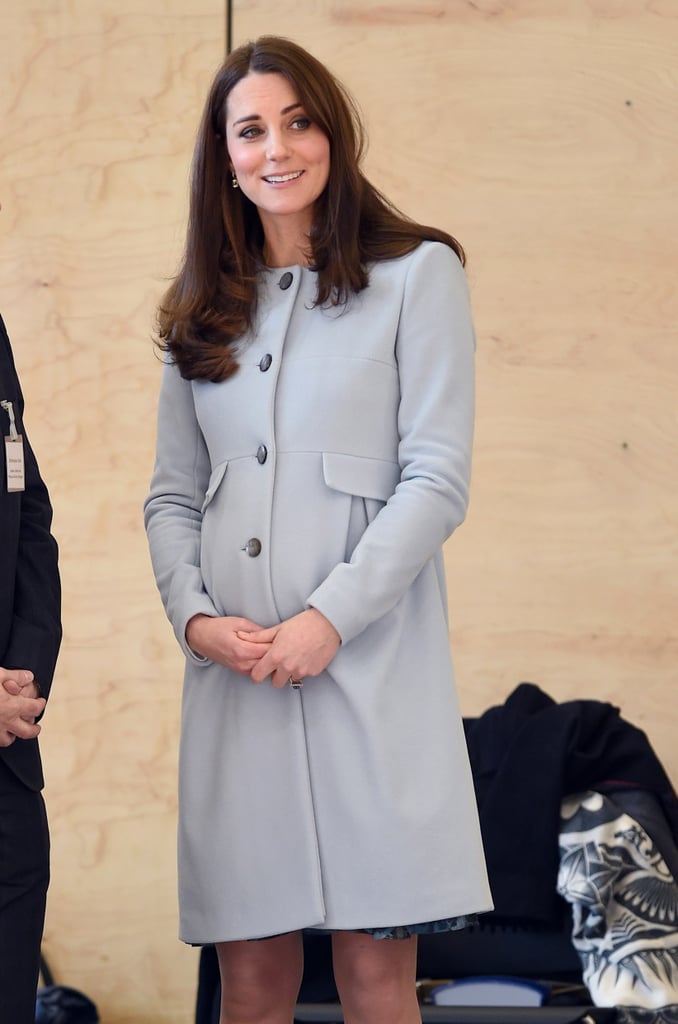 Kate Middleton Pregnant at the Kensington Leisure Center