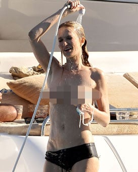 Karen Mulder - Measurement Bikini