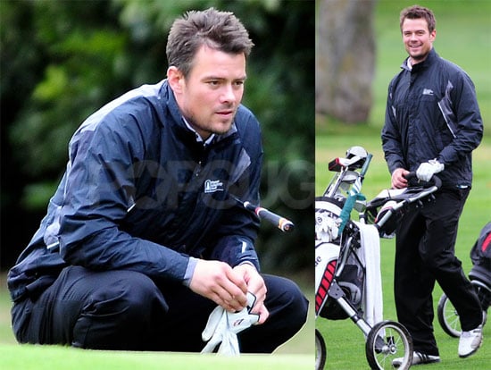 Josh Duhamel Plays a Round of Golf