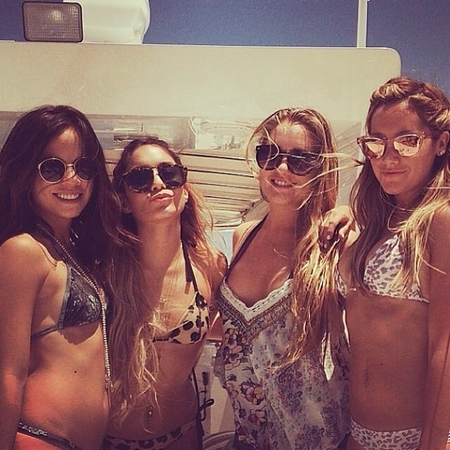 Ashley Tisdale celebrated her bachelorette party on a yacht with Vanessa Hudgens.
Source: Instagram user vanessahudgens