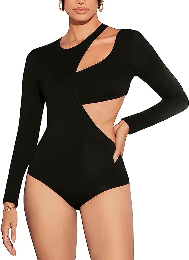Wdirara's cutout bodysuit