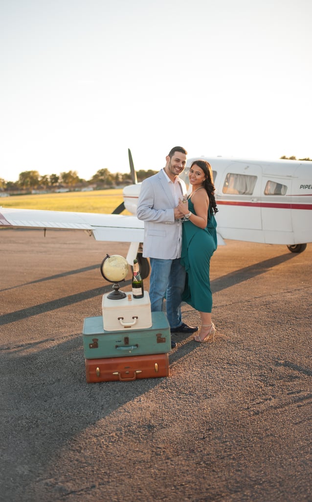Airport Engagement Shoot