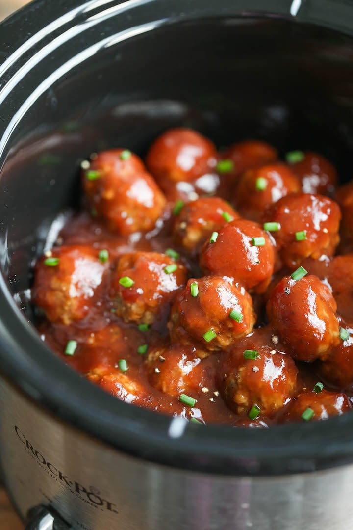 BBQ Maple Cocktail Meatballs