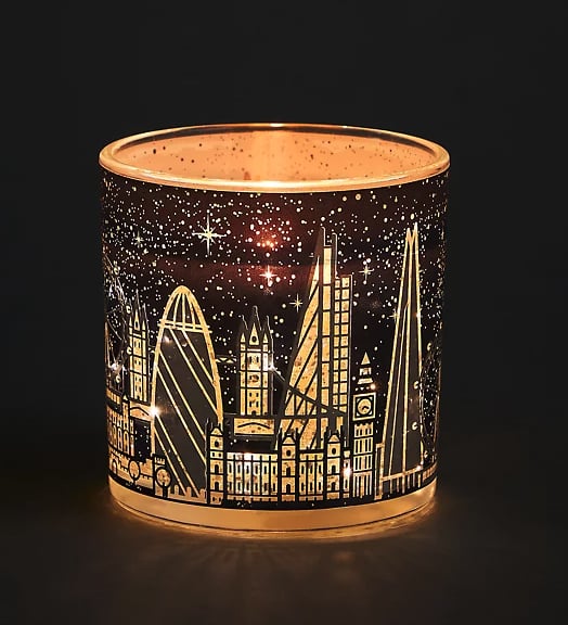 Marks & Spencer Light Up Candle: London Light Up Scented Candle