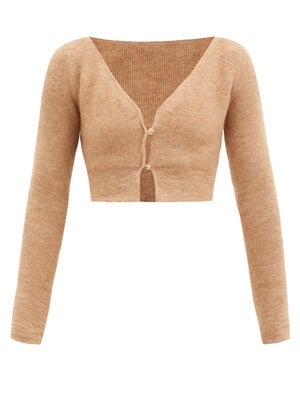 Jacquemus Alzou Cropped Cardigan