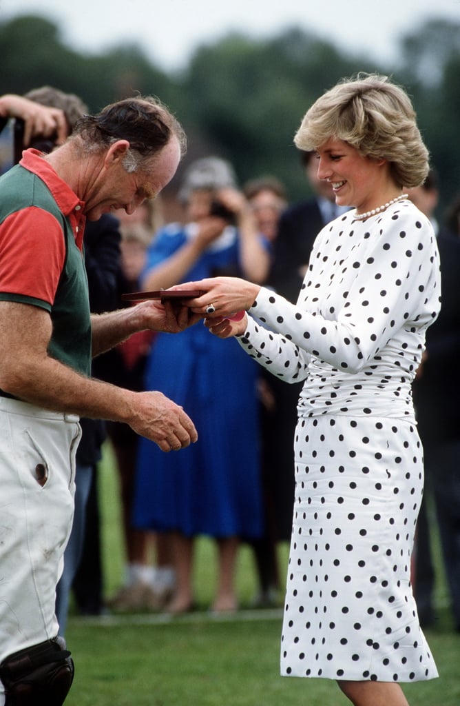 Princess Diana and Kate Middleton Fashion: Polka-Dot Dress