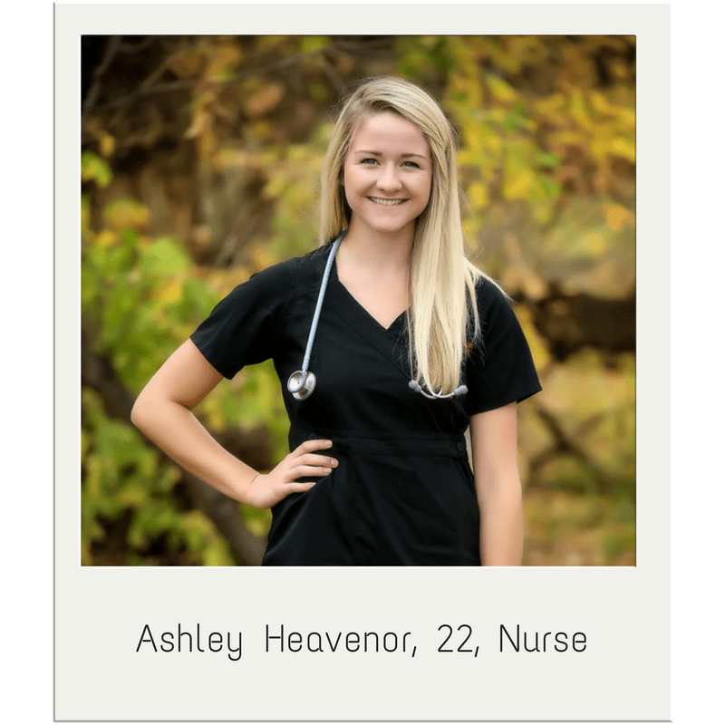 Ashley Heavenor, 22, Nurse