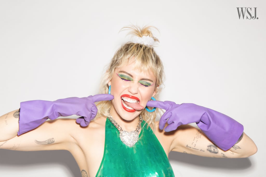Miley Cyrus Styled Herself For Her WSJ. Magazine June Cover