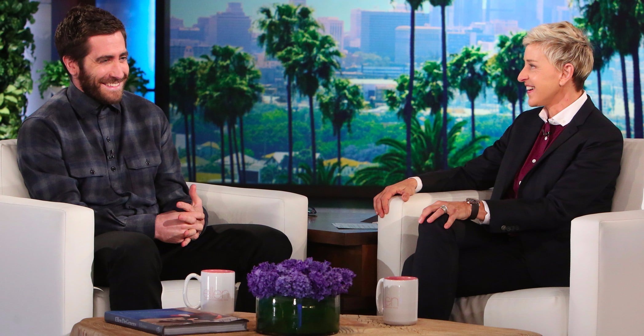 Jake Gyllenhaal on The Ellen DeGeneres Show November 2016 PS Celebrity