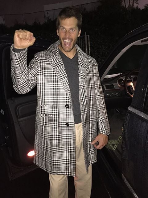 When He Embraced Stylish Outerwear