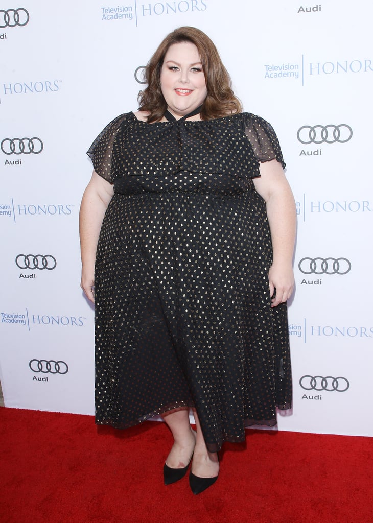 Opting For a Shimmery Black Number