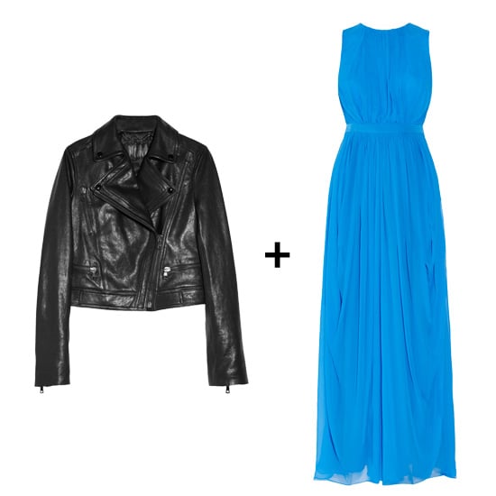 party wear dress with jacket
