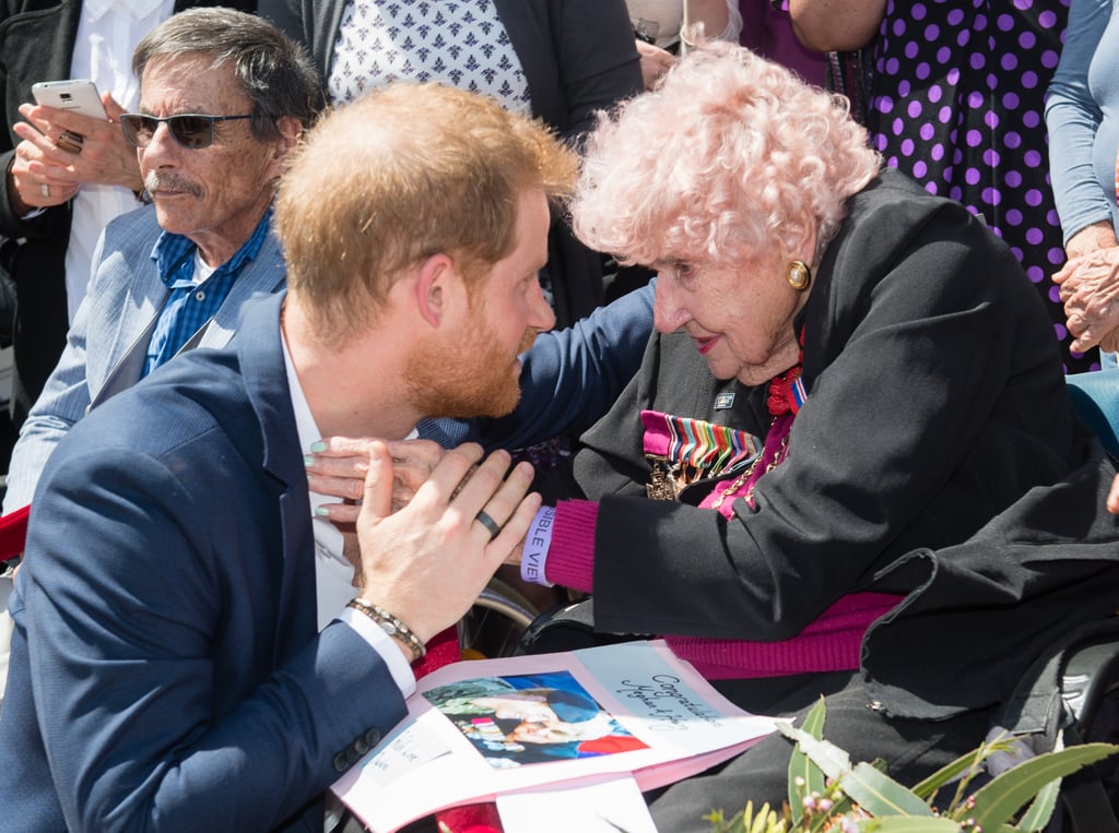 Prince Harry Introduces Meghan Markle to Daphne Dunne 2018