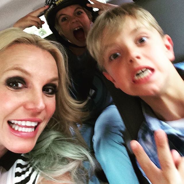 Britney Spears Celebrates Her Sons Birthdays 2015 Popsugar Celebrity