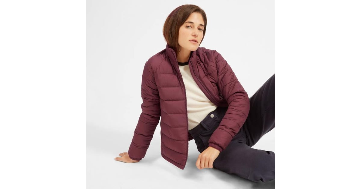 everlane lightweight puffer