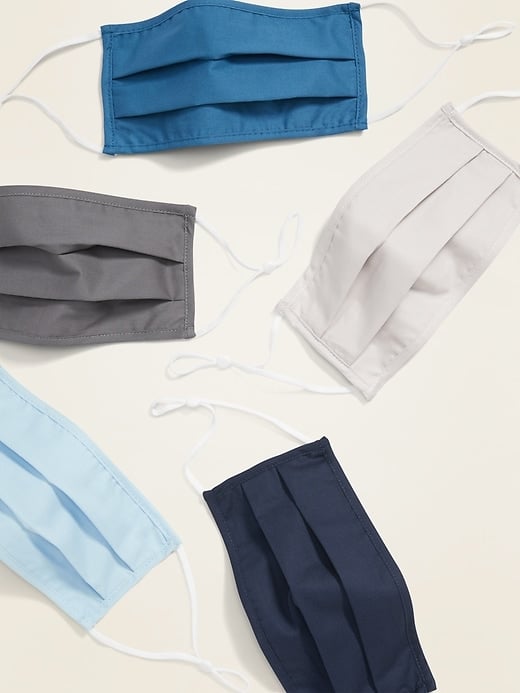 Old Navy 5-Pack of Triple-Layer Face Masks For Adults (With Ear Adjusters) in