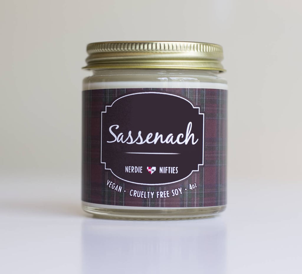 Sassenach candle ($7) with notes of fresh cotton and tonka bean.