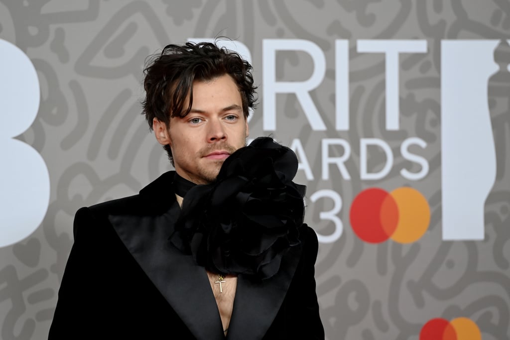 July 2023: Fans Identify a Possible Olivia Wilde Tribute Tattoo on Harry Styles's Thigh