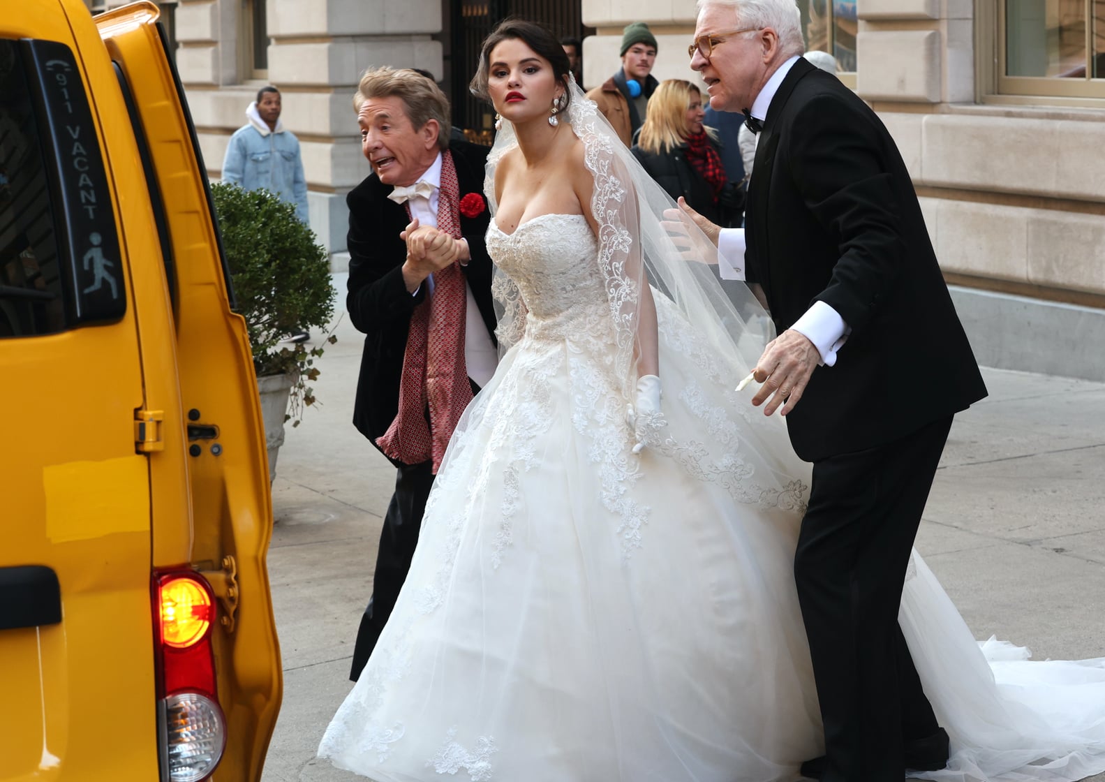 Selena Gomez's Wedding Dress in Only Murders in the Building POPSUGAR