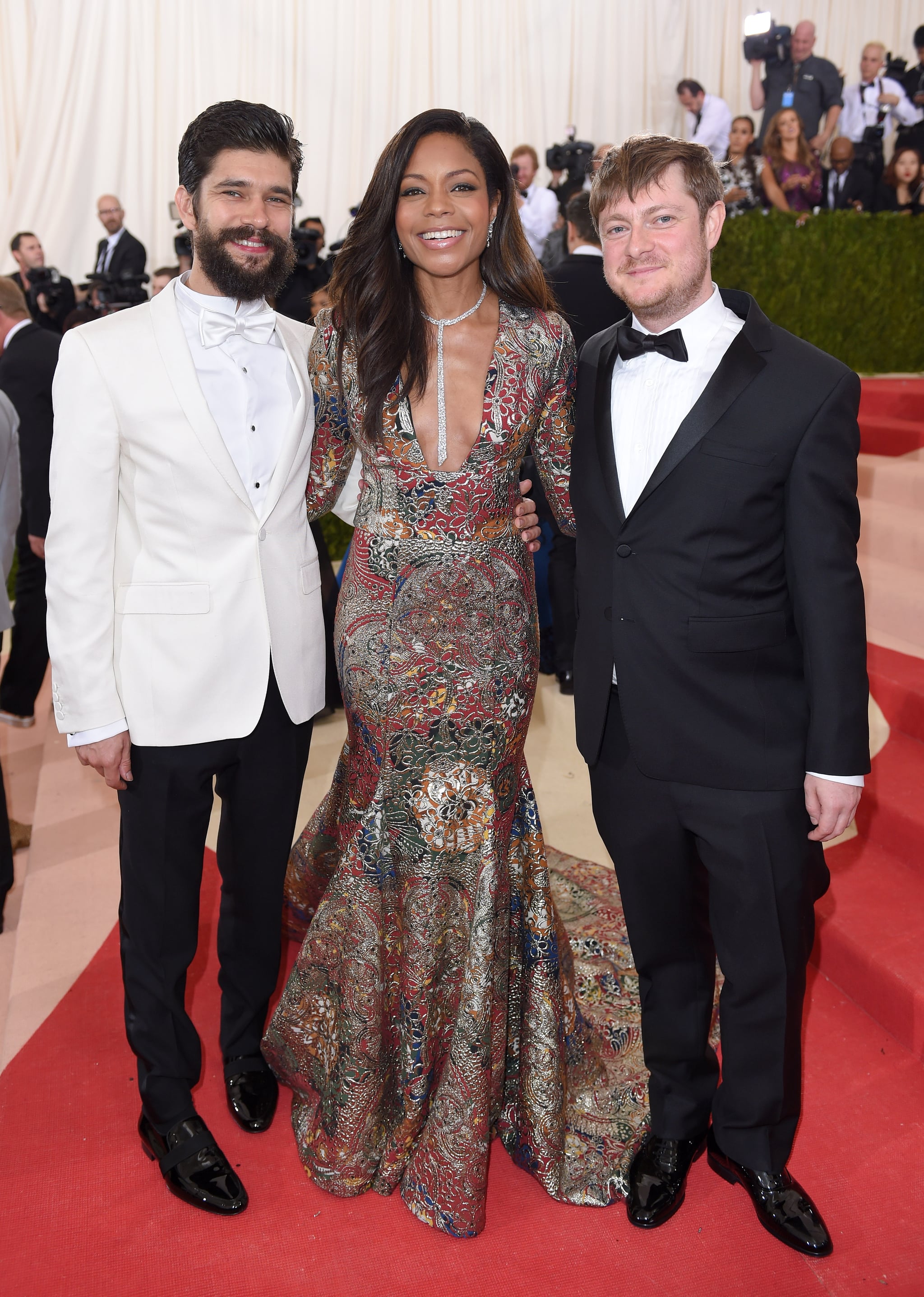 NEW YORK, NY - MAY 02:  Ben Whishaw, Naomie Harris and Mark Bradshaw arrive for the