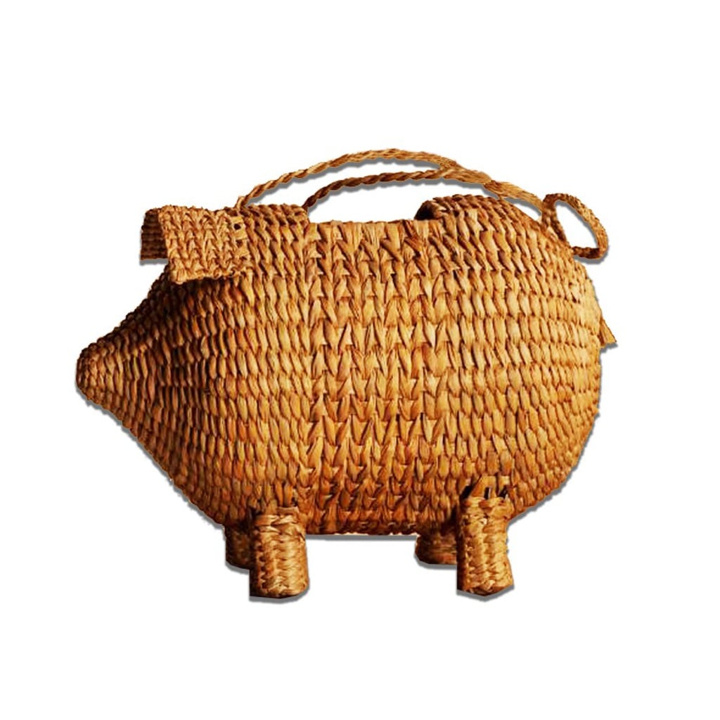 Cult Gaia's Babe Bag ($198) will be the only straw tote you ever want to carry.