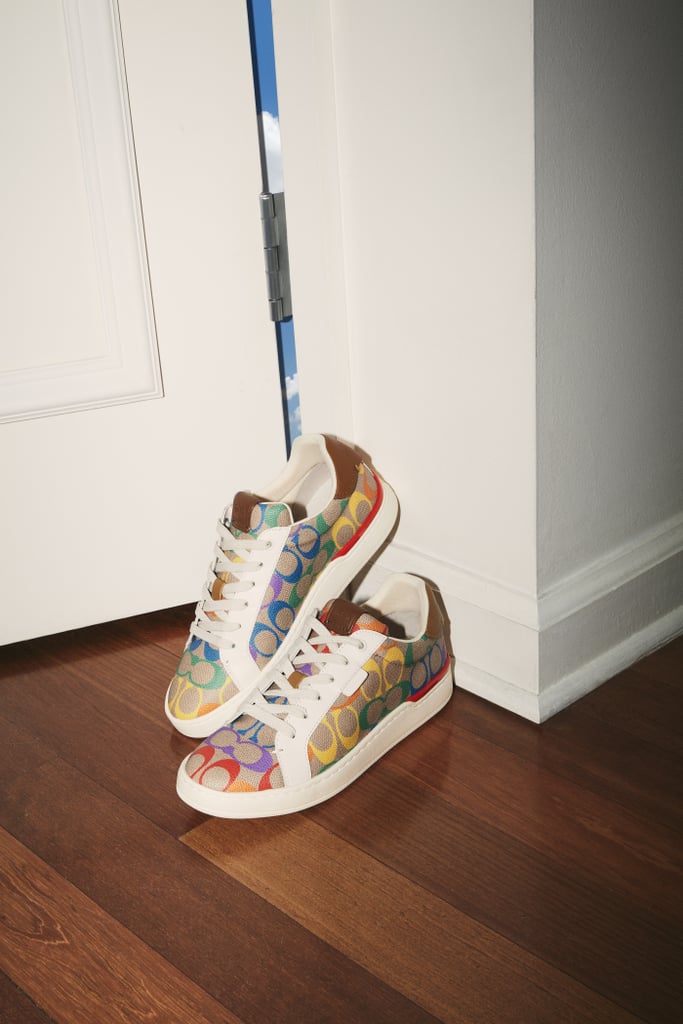 multicolor coach sneakers