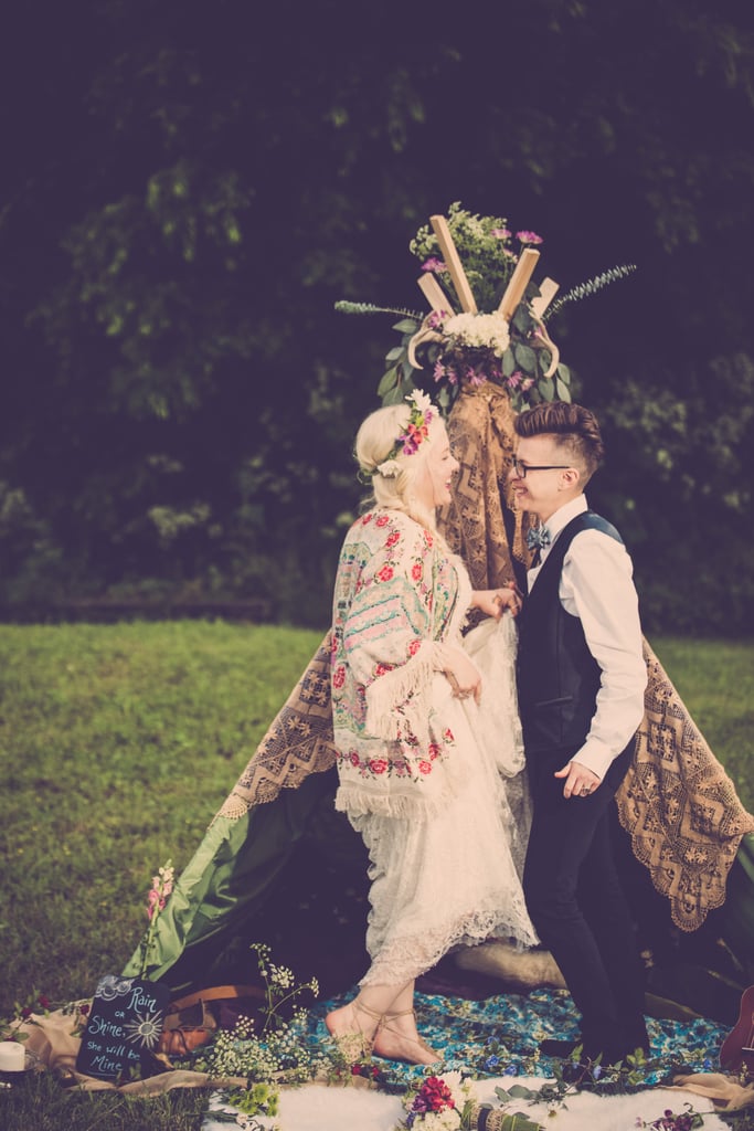 Bohemian Tennessee Wedding