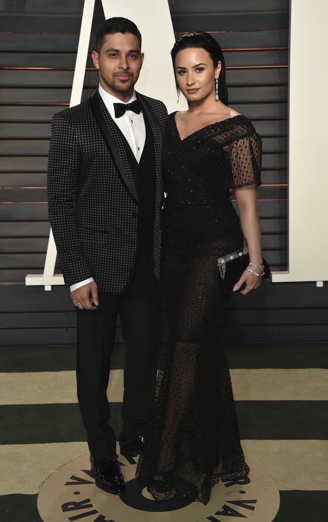 When Demi Lovato and Wilmer Valderrama Were the Chicest Couple at the Vanity Fair Oscars Party