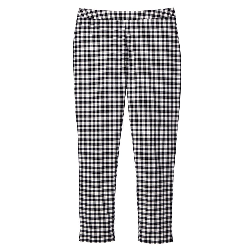 Blue and White Gingham Twill Pants ($30)