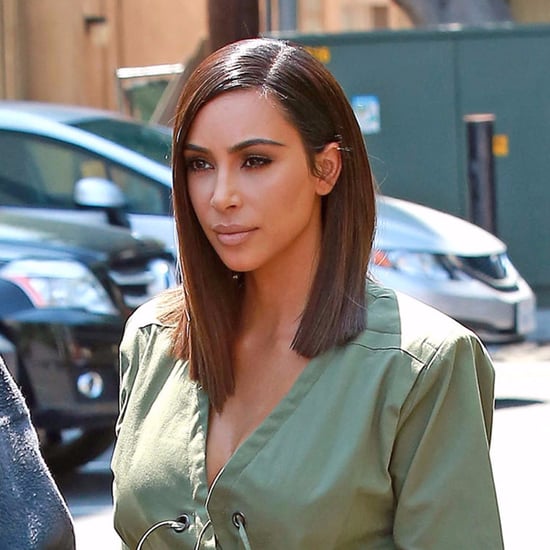 Kim Kardashian's Asymmetrical Haircut | Summer 2016