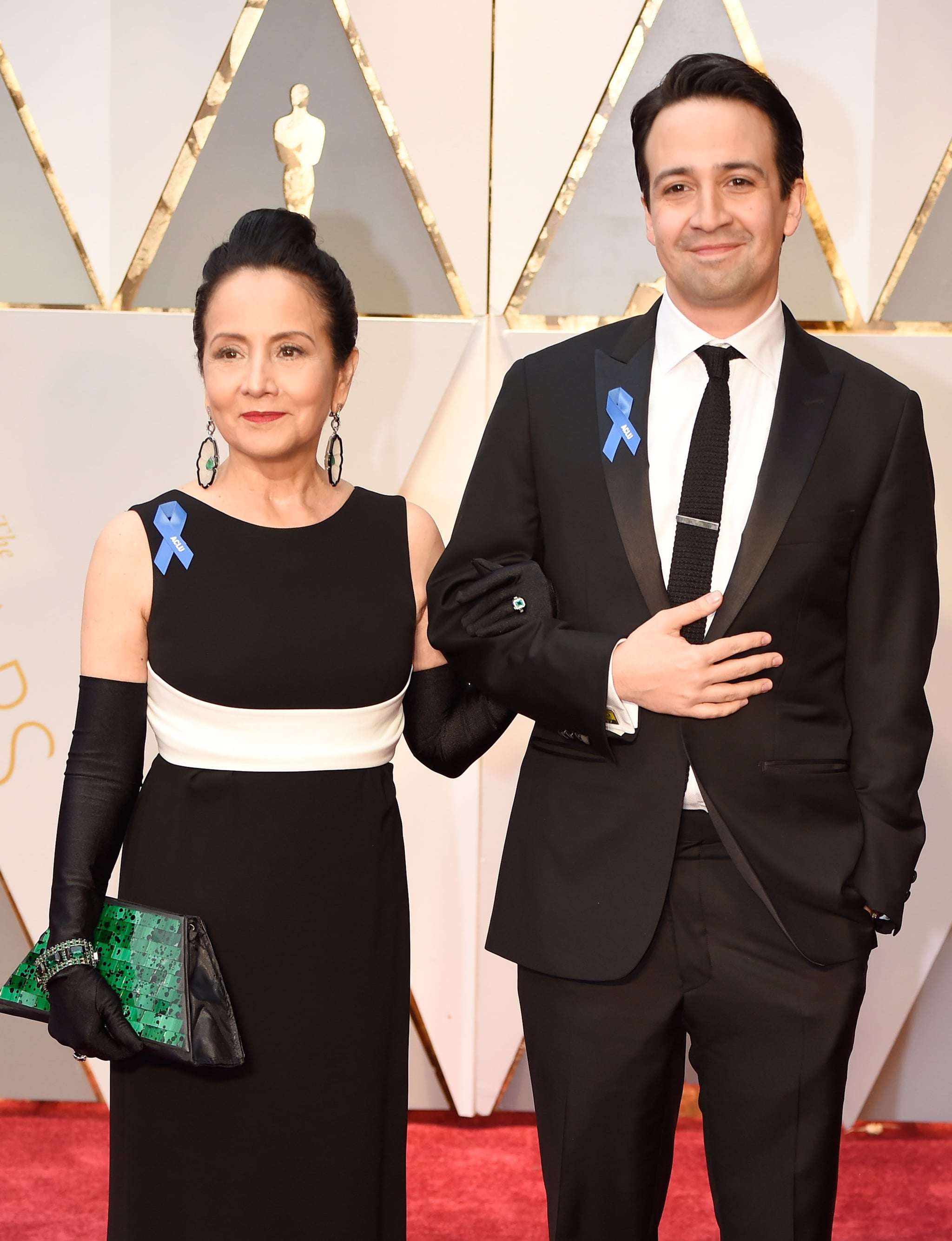 Lin Manuel Miranda These Stars Made The Oscars A Family Affair Popsugar Celebrity Photo 5