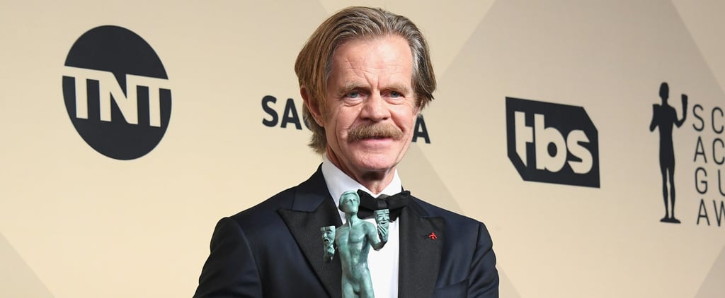 William H. Macy Press Room Interview at the SAG Awards 2018