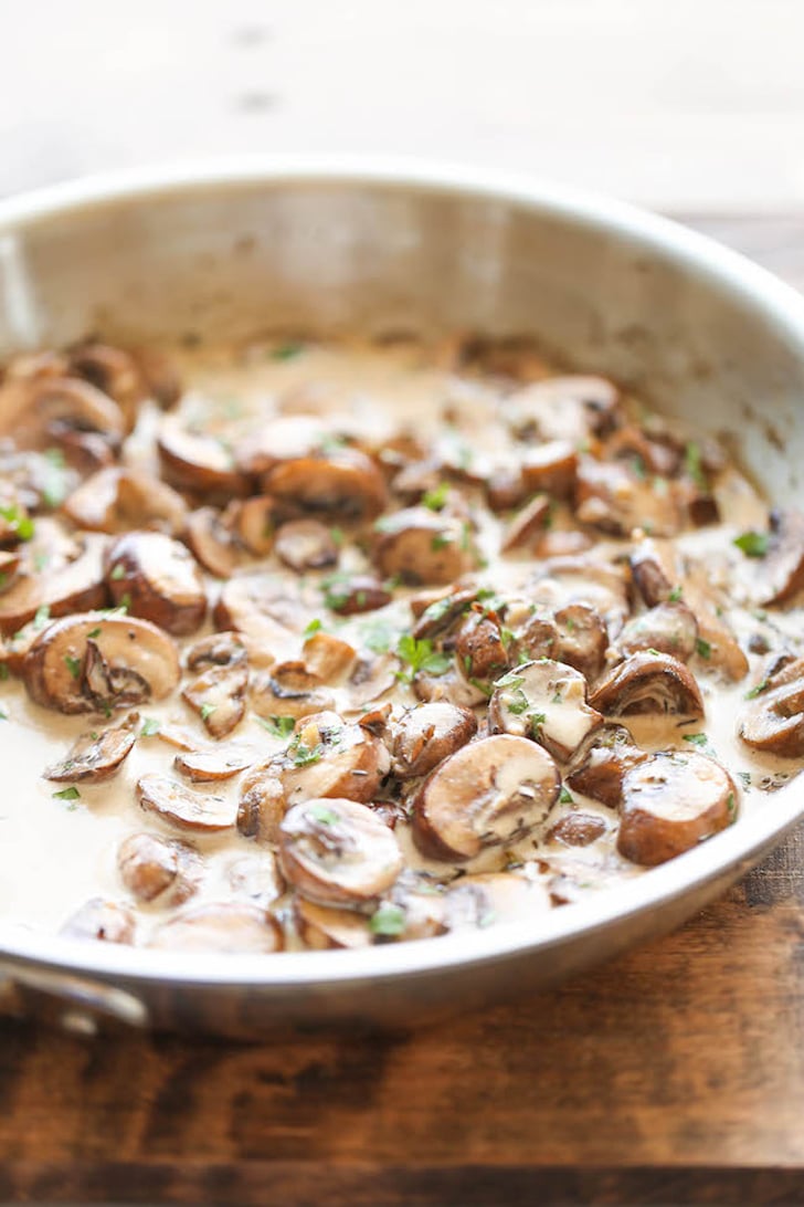 Creamy Sautéed Mushrooms