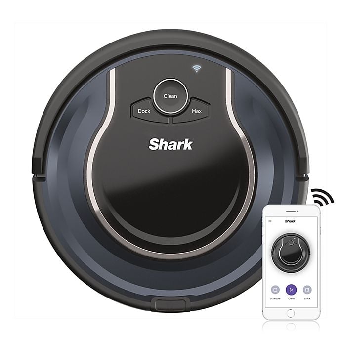 Shark ION R76 Wi-Fi-Connected Robot Vacuum in Navy/Black