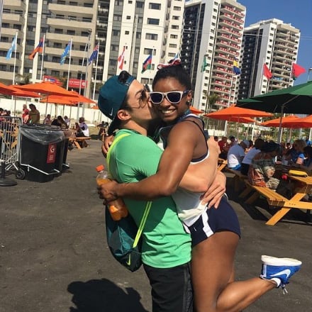 Simone Biles's Brazilian Boyfriend Calls Out Zac Efron
