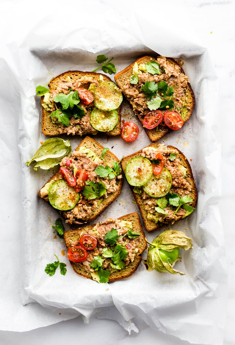 Mexican Beans Avocado Toast