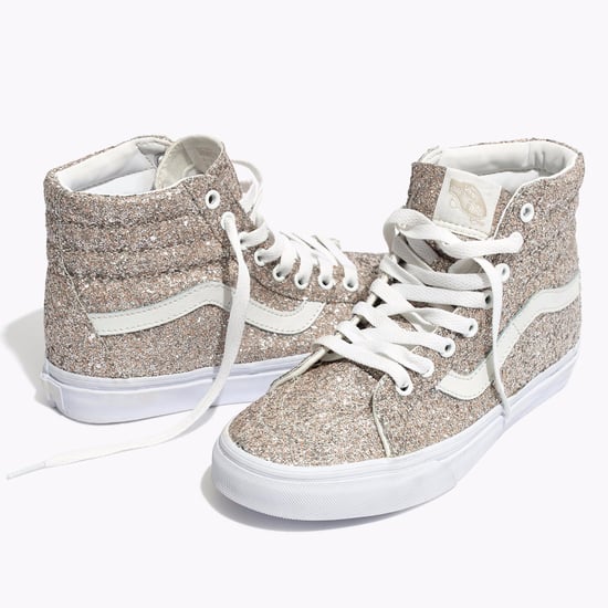 Glitter Sk8-Hi High-Top Vans Sneakers