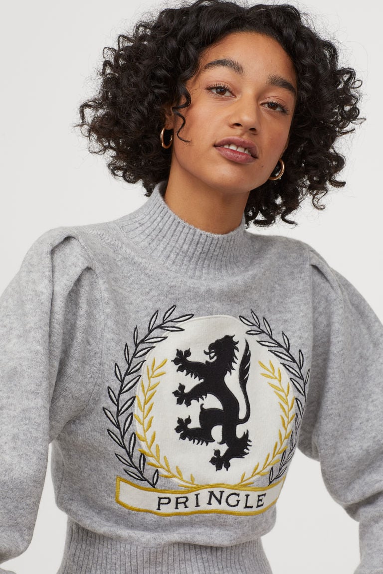 H&M x Pringle of Scotland Knit Mock-turtleneck Sweater